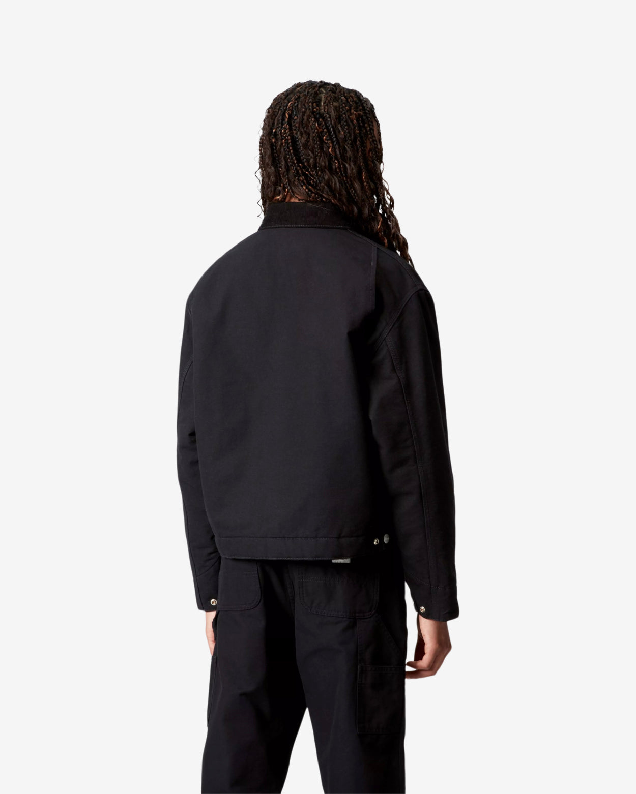 W' OG DETROIT JACKET - BLACK RINSED