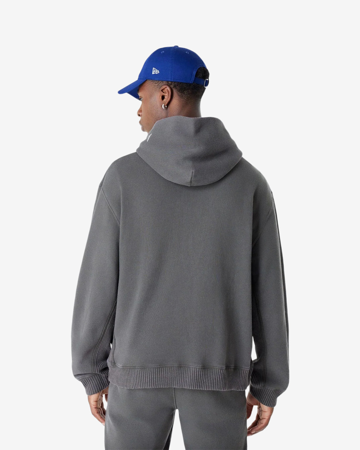 LA DODGERS ESSENTIAL HOODIE - DARK GREY