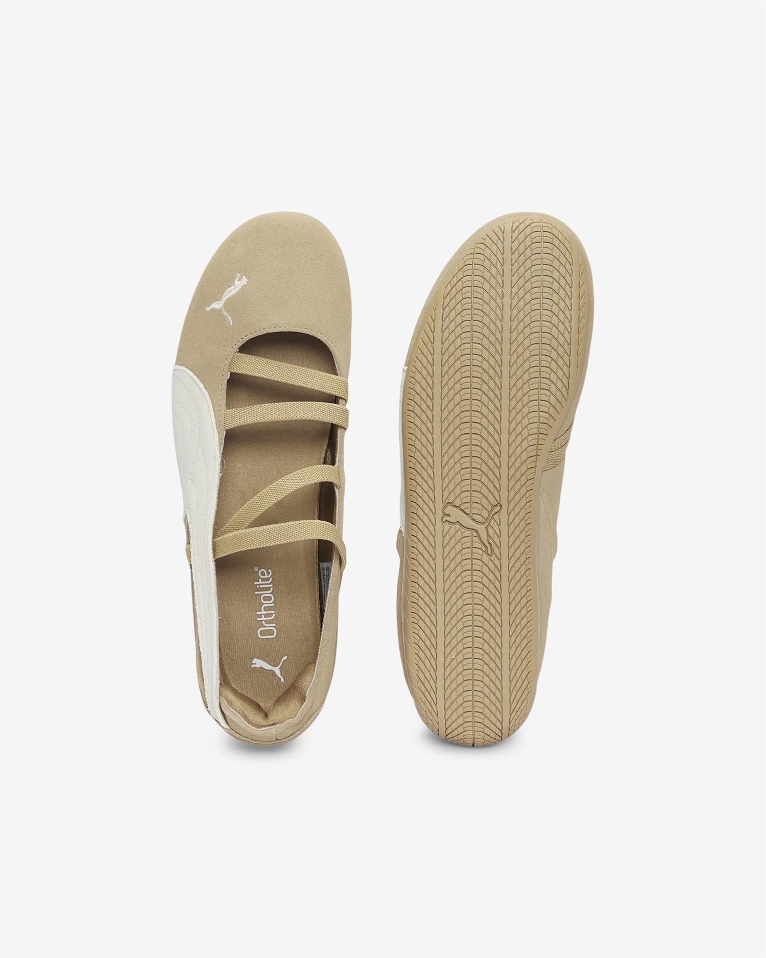 SPEEDCAT BALLET SD CAFE - TAN/WHITE