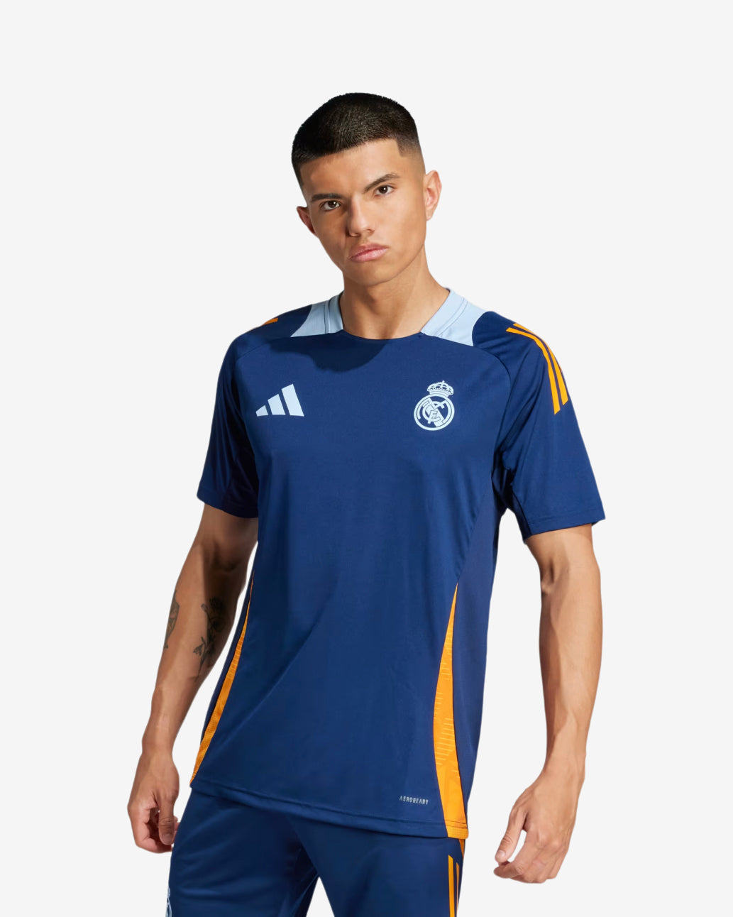 REAL MADRID TIRO 24 JERSEY - NAVY/ORANGE