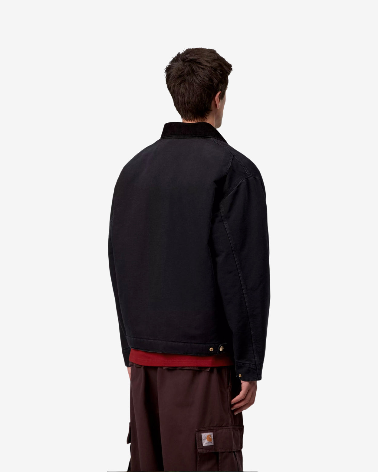 OG DETROIT JACKET - BLACK STONE CANVAS