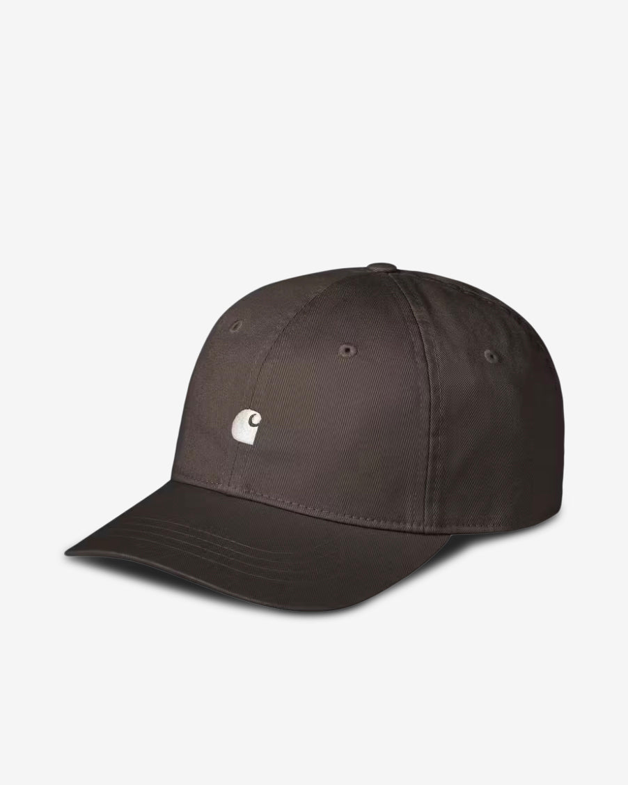 MADISON LOGO CAP - TOBACCO/WHITE