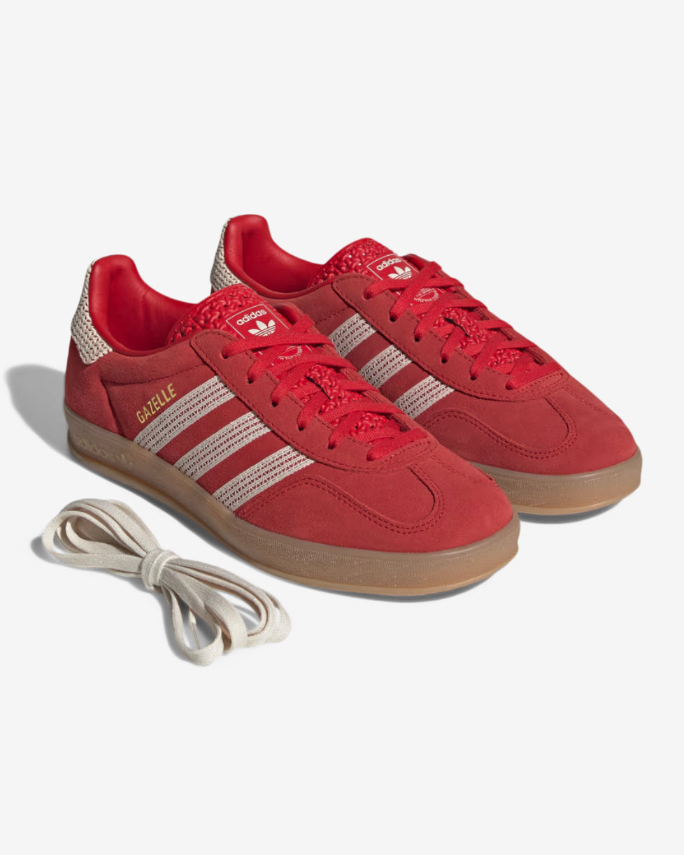 GAZELLE INDOOR W - BETTER SCARLET/LACE