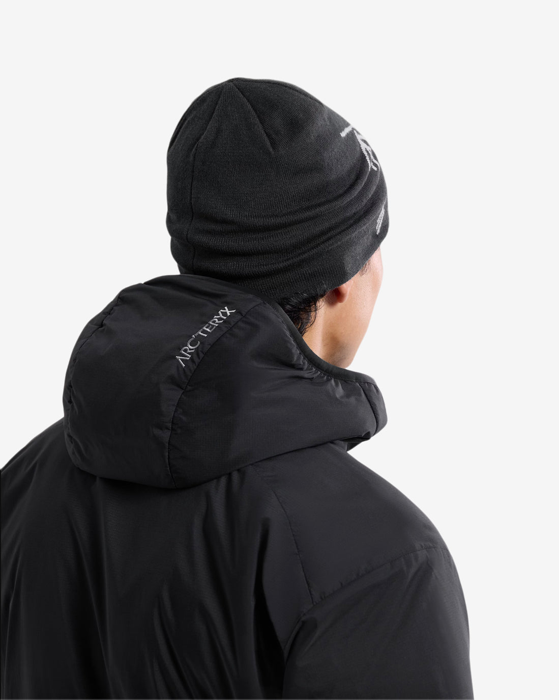 LIGHTWEIGHT BIRD HEAD TOQUE - BLACK/VOID