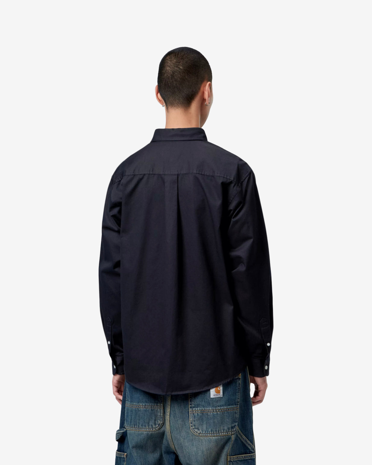 L/S OG MADISON SHIRT - DARK NAVY