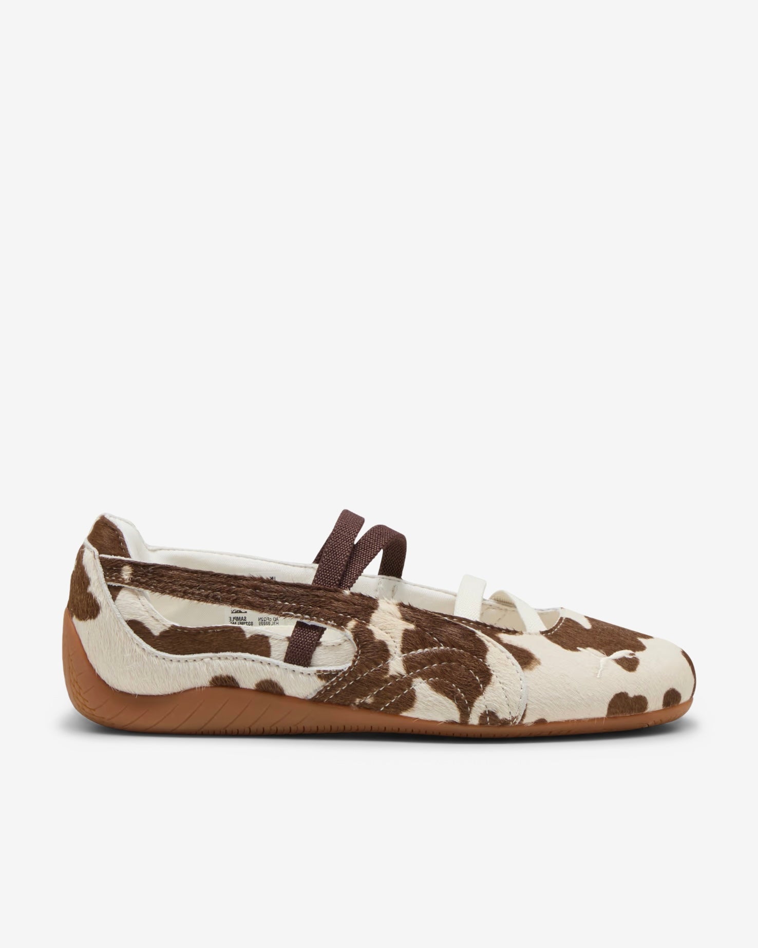 SPEEDCAT BALLET COW - CHOCOLATE/WHITE