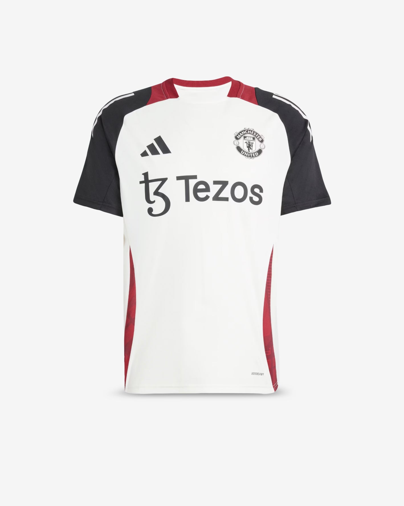 MANCHESTER UNITED TIRO 24 JERSEY - OFF WHITE/BLACK