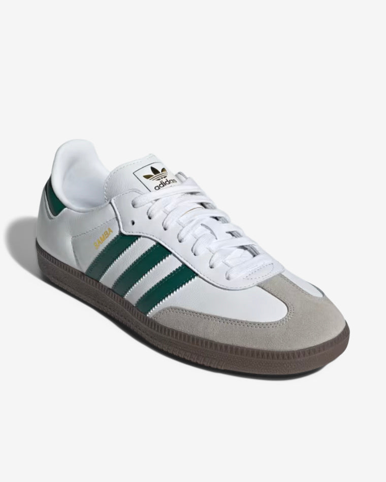 SAMBA OG - CLOUD WHITE/COLLEGIATE GREEN