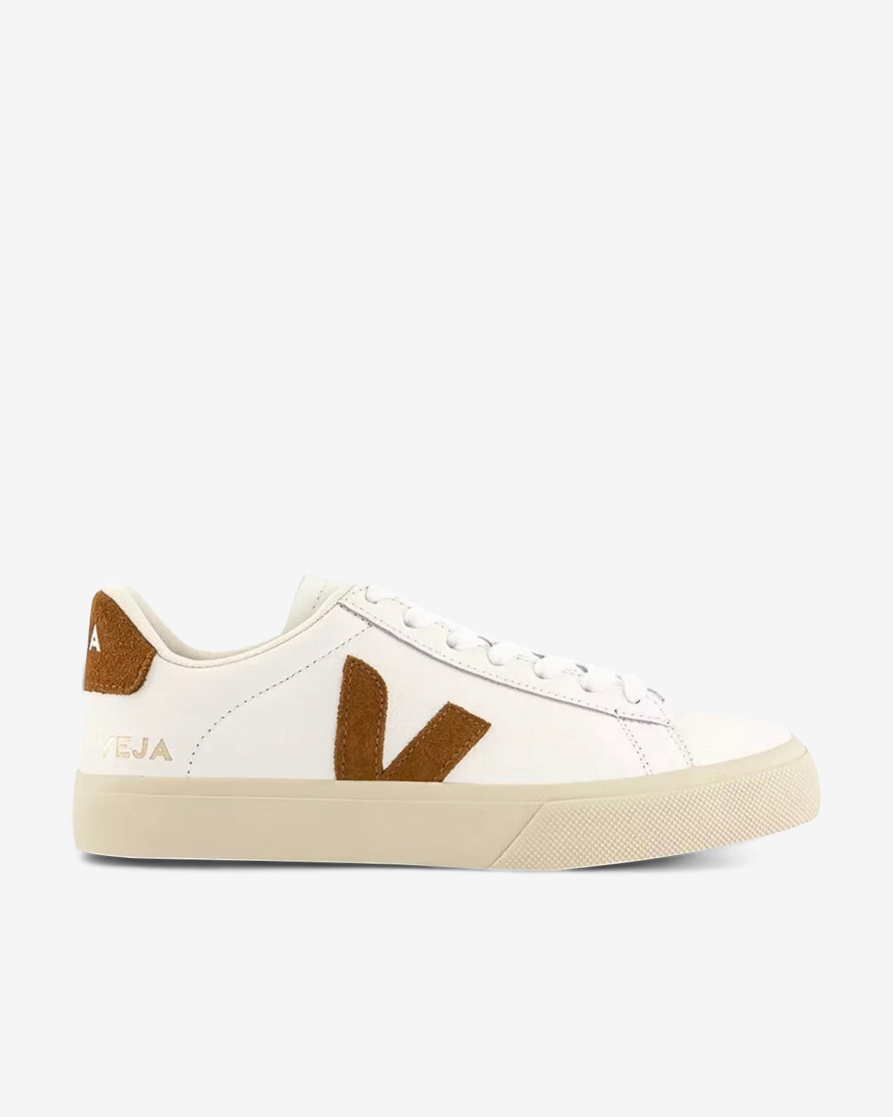 CAMPO LEATHER - WHITE/COGNAC