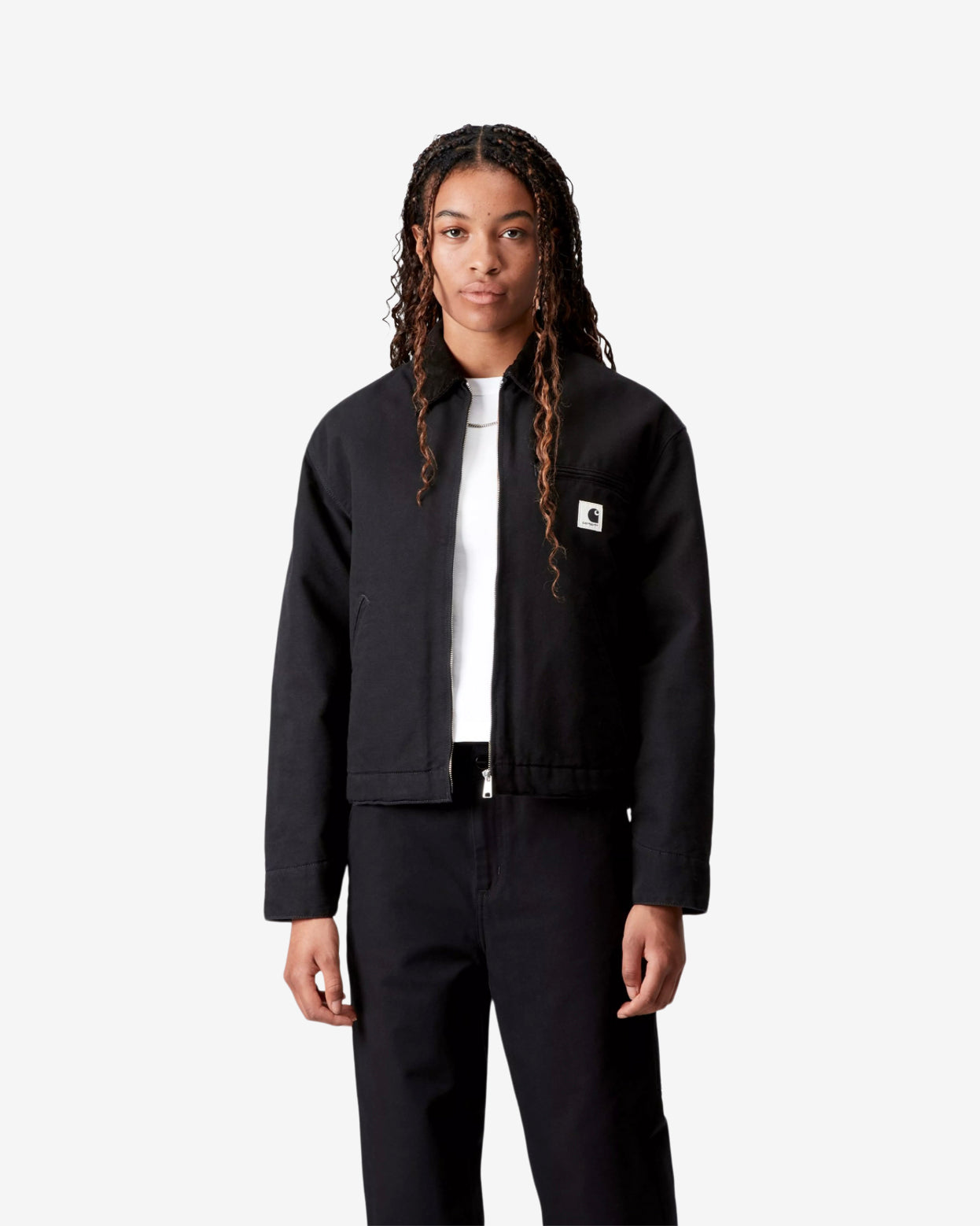 W' OG DETROIT JACKET - BLACK RINSED