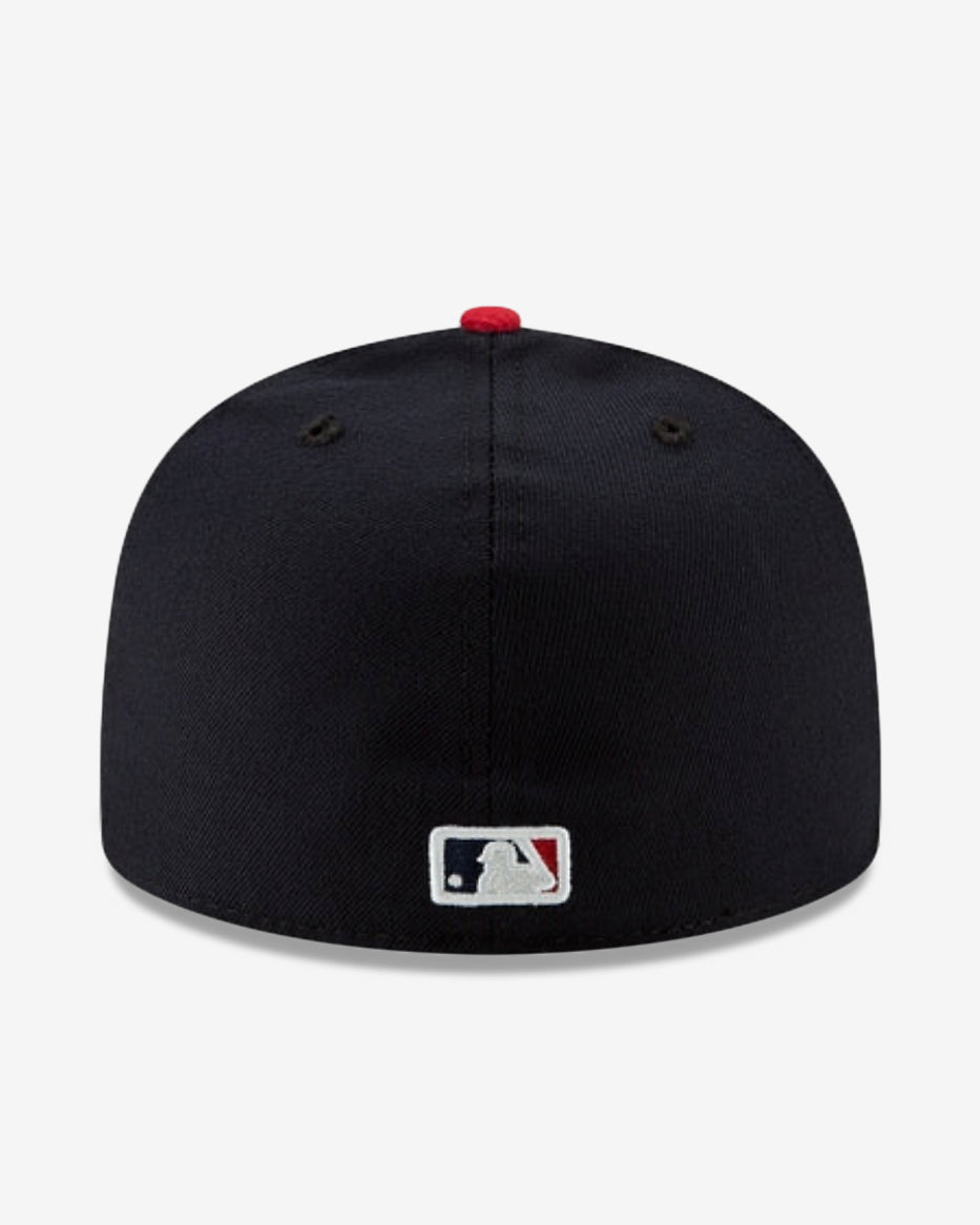 ATLANTA BRAVES ACPERF 59FIFTY - NAVY/RED