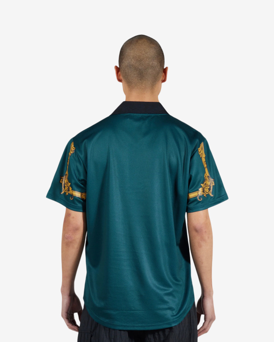 CARLO SOCCER JERSEY - DARK GREEN