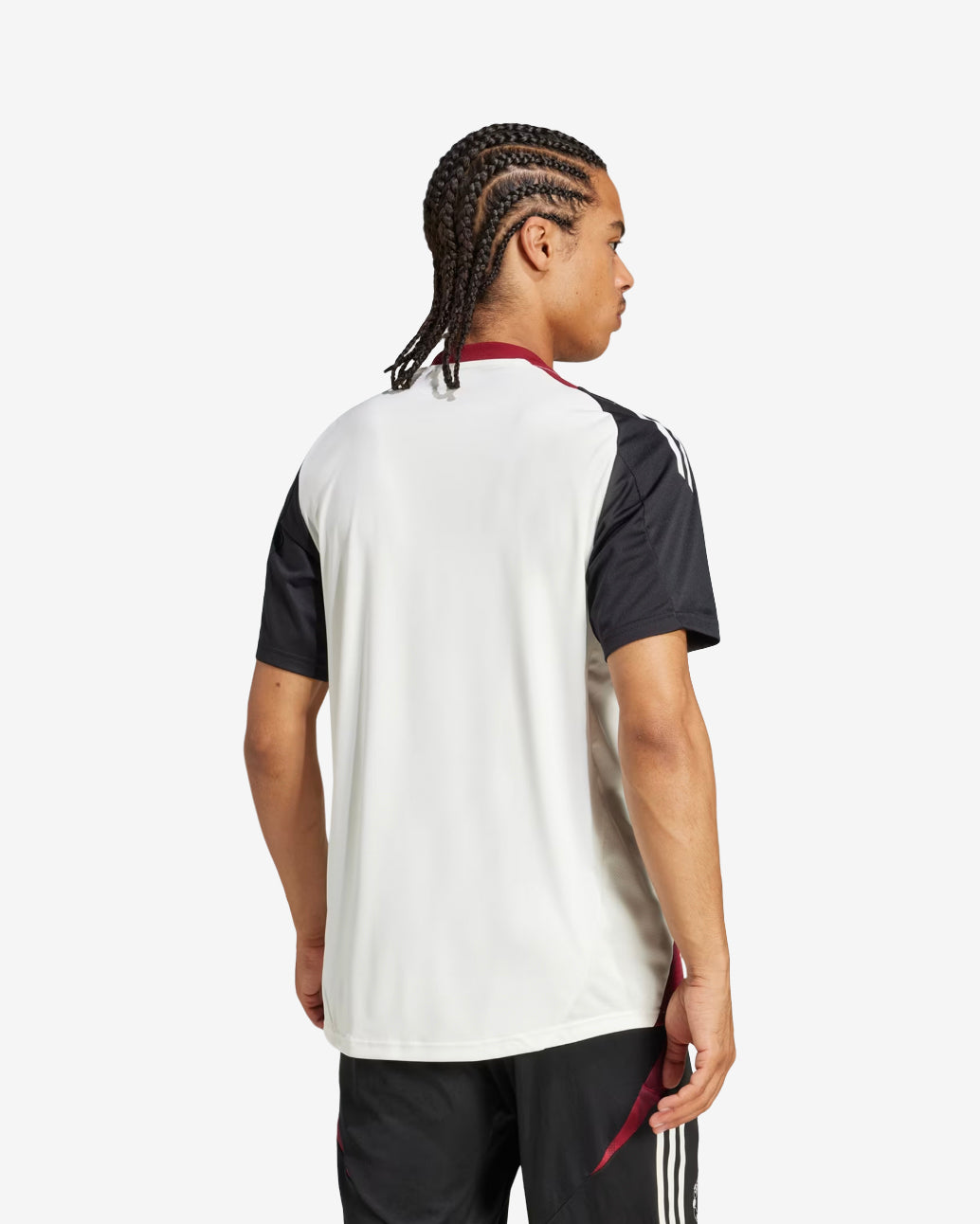 MANCHESTER UNITED TIRO 24 JERSEY - OFF WHITE/BLACK