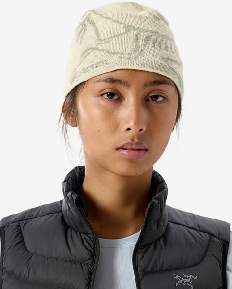 BIRD HEAD TOQUE - SEA SALT/HABITAT