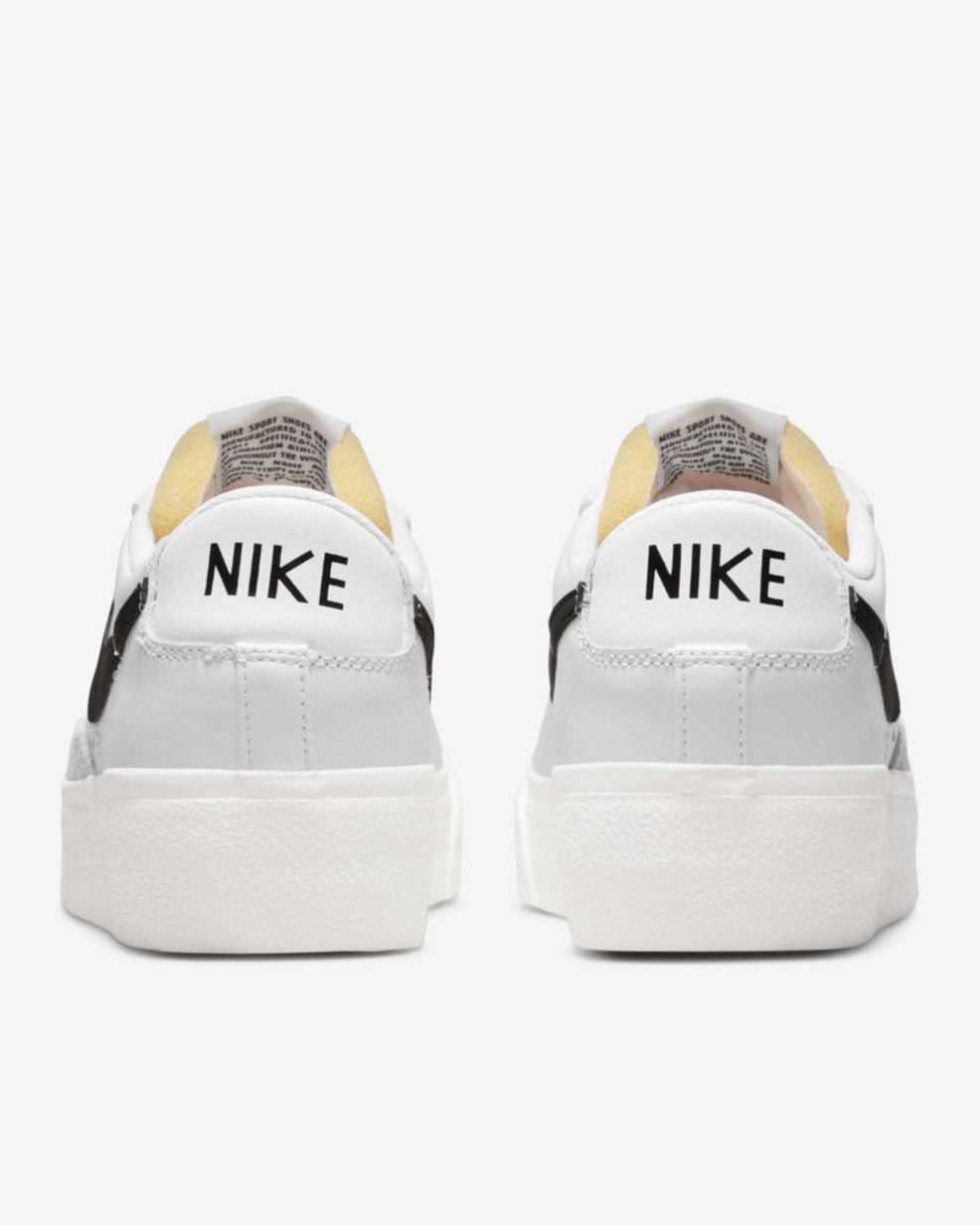 W BLAZER LOW PLATFORM - WHITE/BLACK