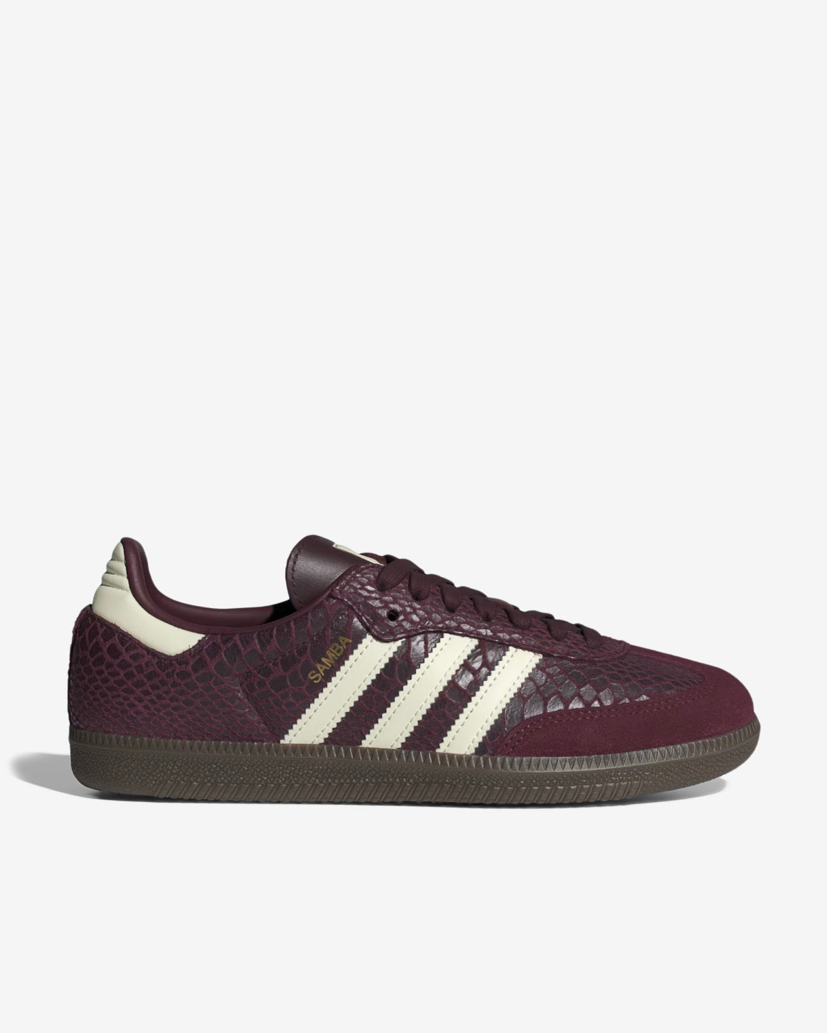 SAMBA OG W - MAROON SNAKE/WHITE