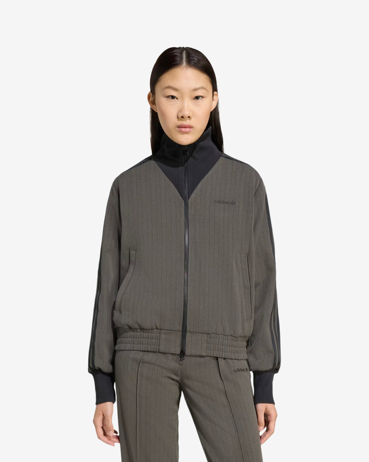 TAILORED TRACKSUIT JACKET - SHADOW OLIVE