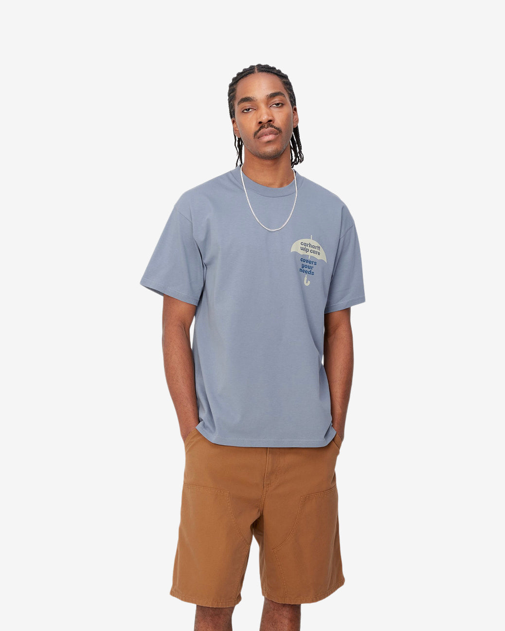 S/S COVERS T-SHIRT - BAY BLUE
