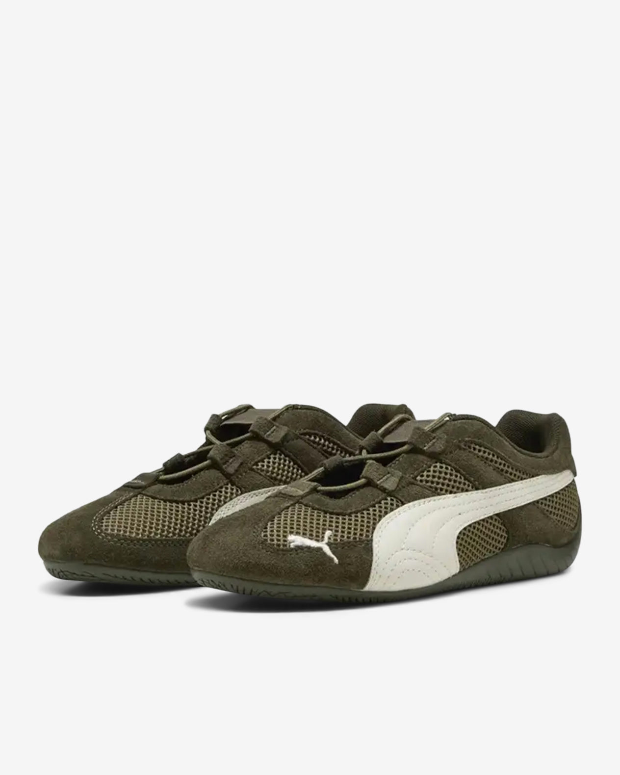 SPEEDCAT GO - DARK OLIVE/WHITE