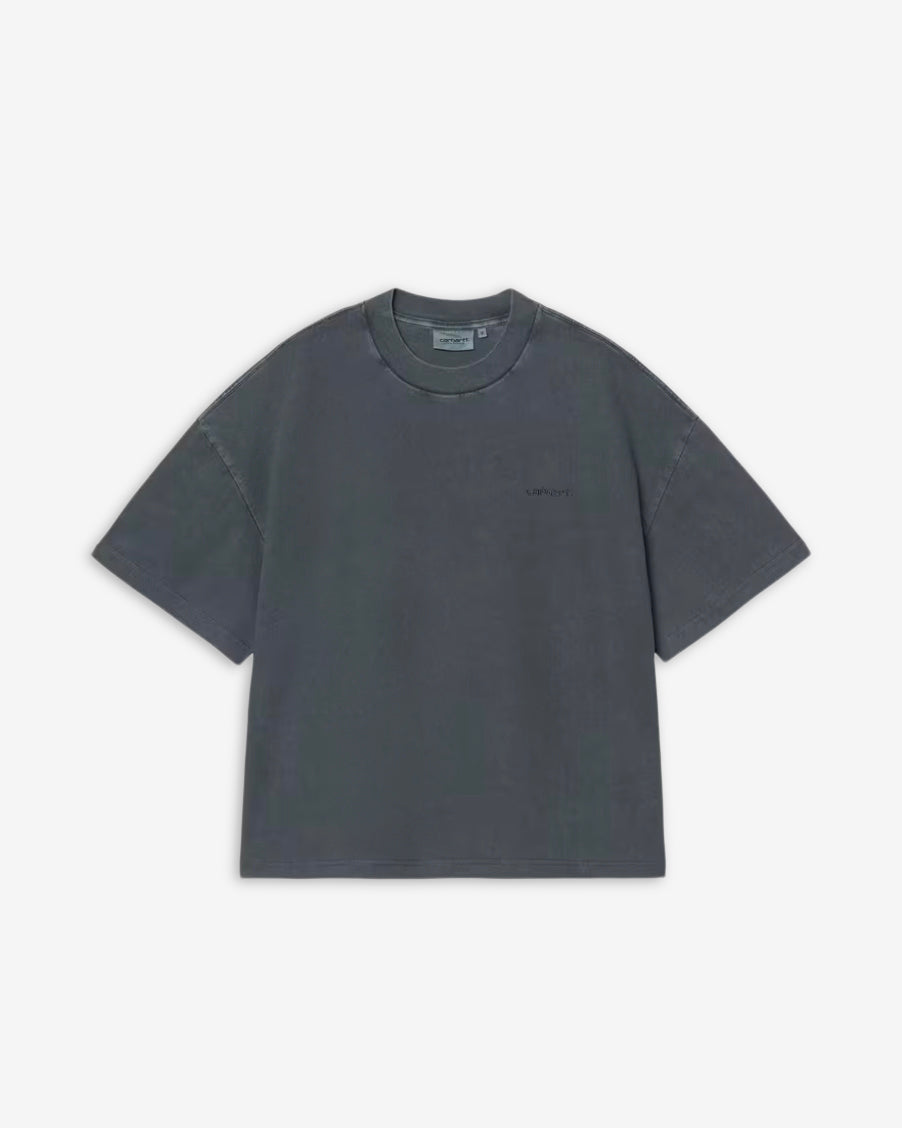 S/S BENTON T-SHIRT - CARBON GARMENT DYED