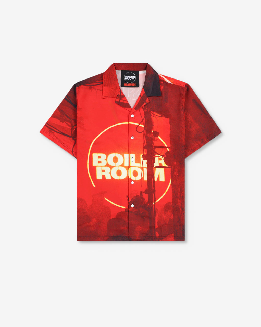 VENUE BUTTON UP - RED