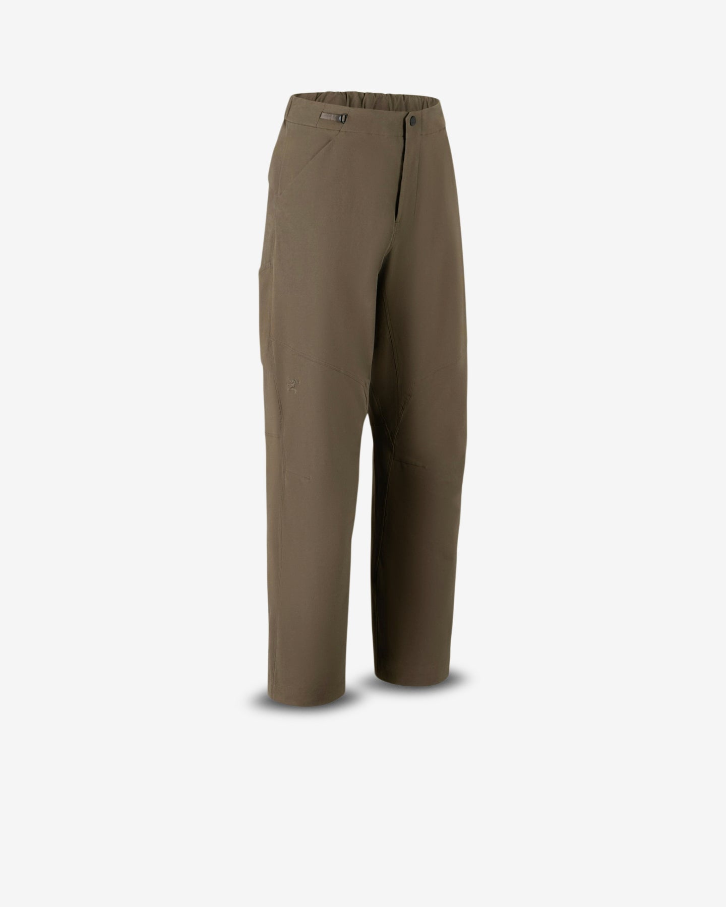 CLARIKA COTTON WIDE PANT W - MONGOOSE