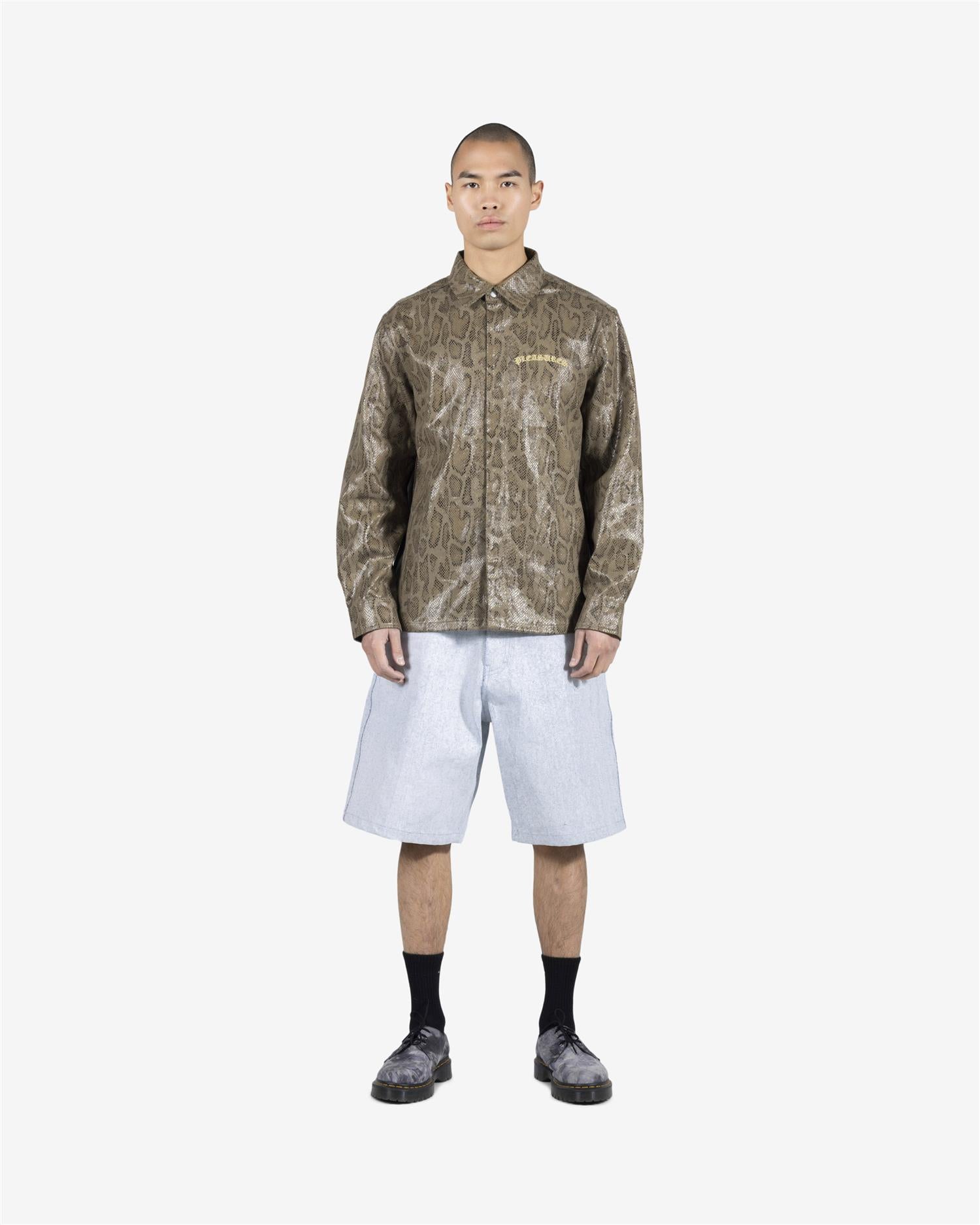 ANACONDA OVERSHIRT - BROWN