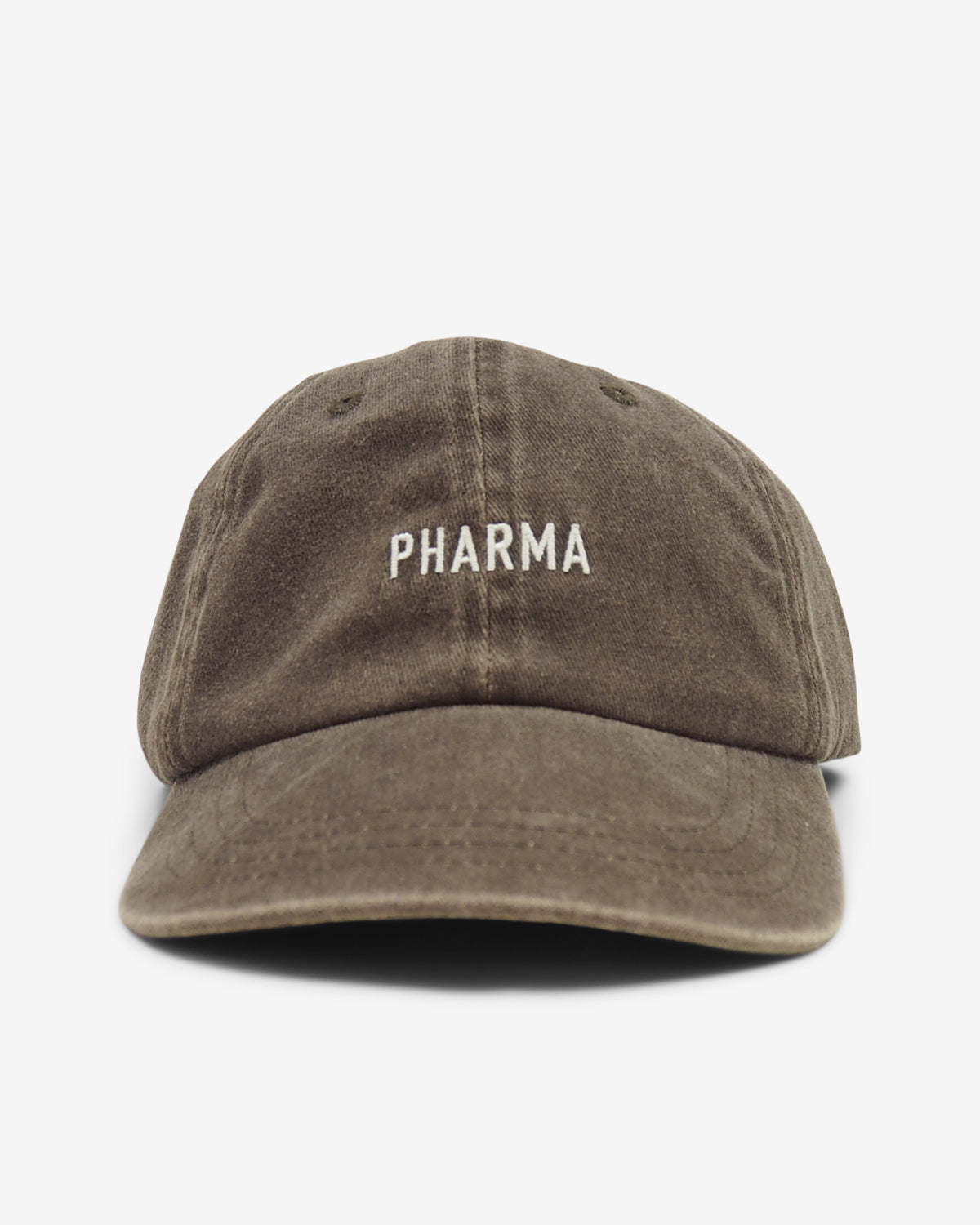 WASHED LOGO CAP - BROWN