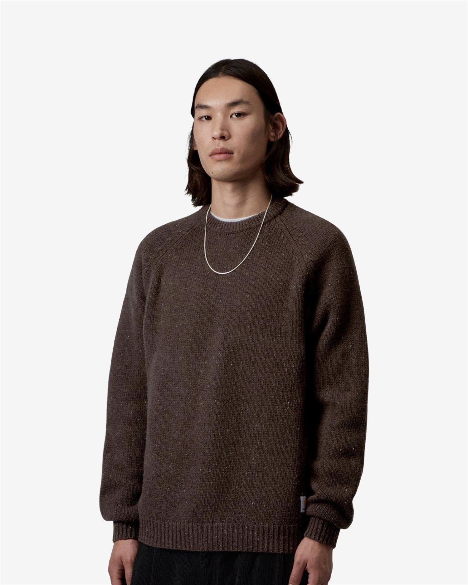ANGLISTIC SWEATER - SPECKLED TOBACCO