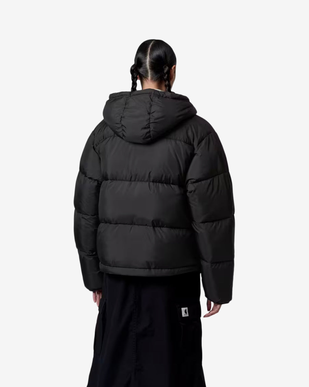 W' TORONTO JACKET - BLACK/DOG PRINT