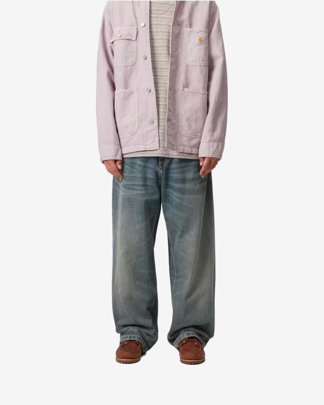 BRANDON PANT - BLUE WORN WASHED