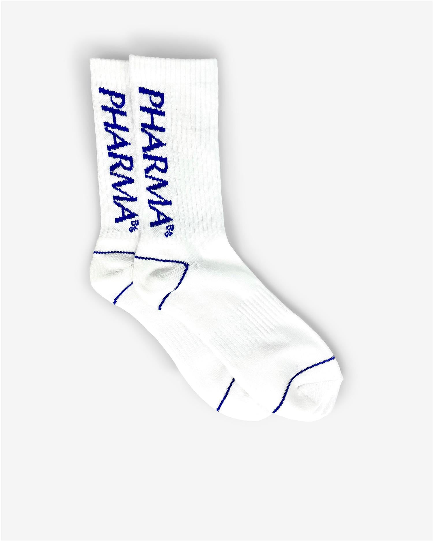 BIG LOGO SOCKS - WHITE