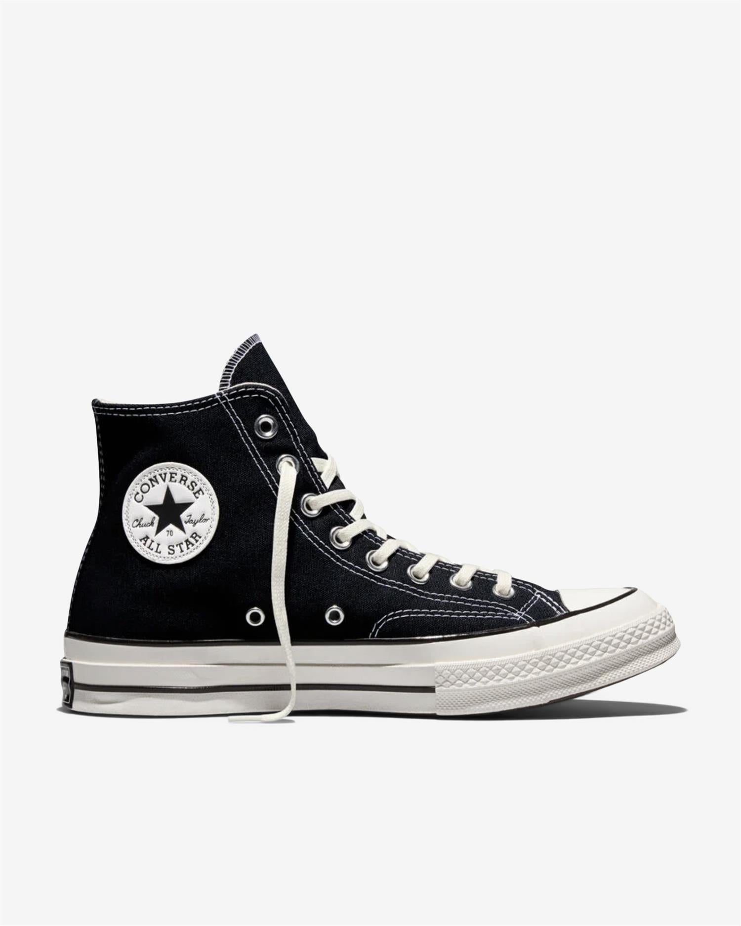 CHUCK 70 HI - BLACK/EGRET