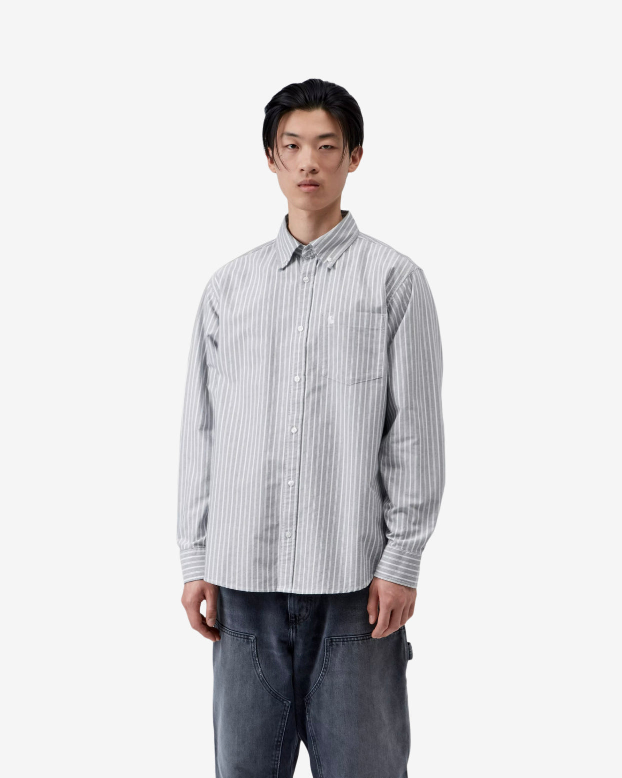 L/S KANAN SHIRT - STRIPE/BLACK