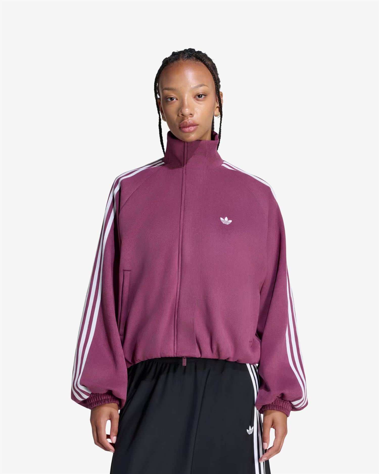 FAUX SUEDE TT - MAROON
