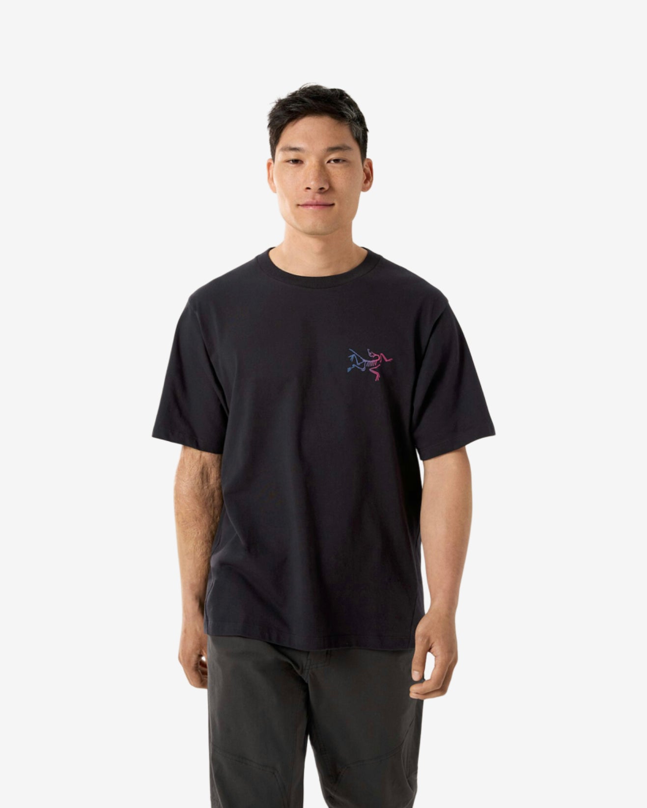 KRAGG COTTON LOGO SS - BLACK/MULTI