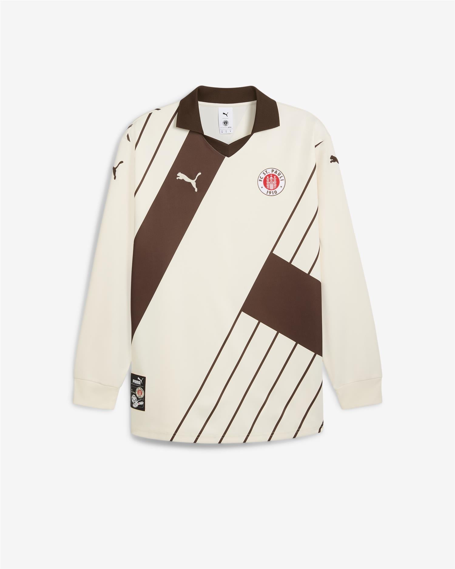 PUMA X FC ST.PAULI JERSEY - ALMOND/BROWN