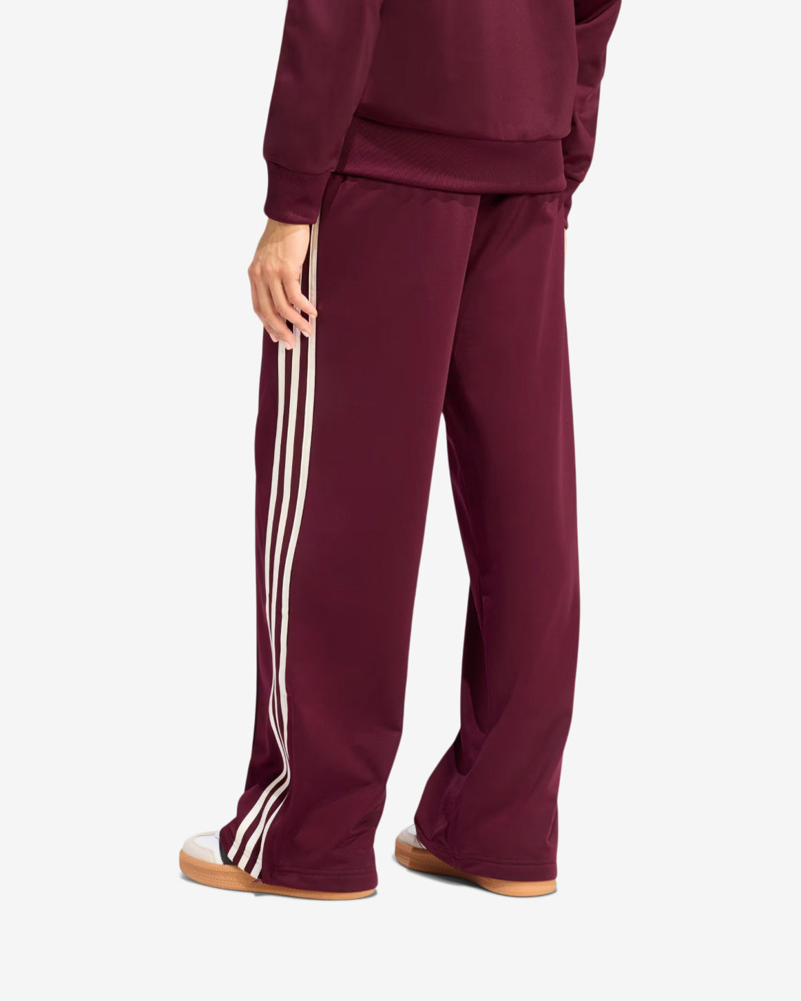 FIREBIRD LOOSE TP - MAROON/OFF WHITE