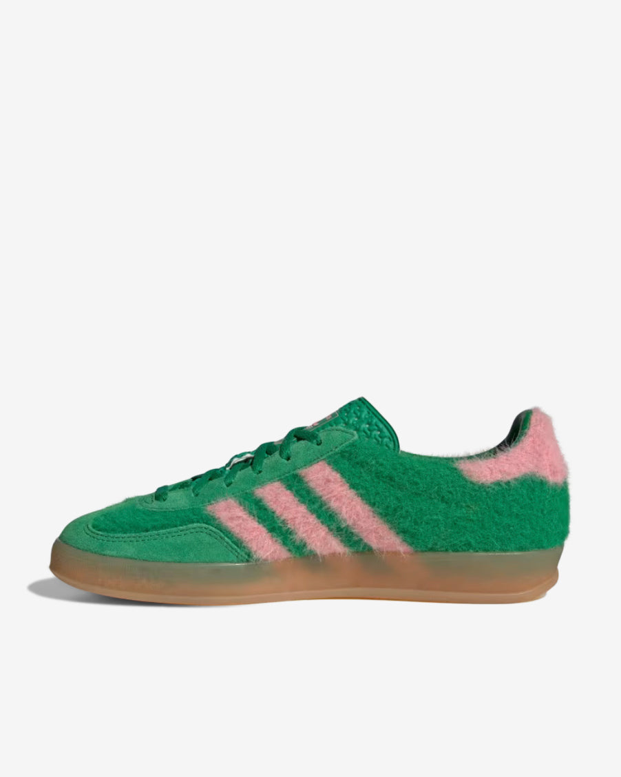 GAZELLE INDOOR - GREEN/GLOW PINK