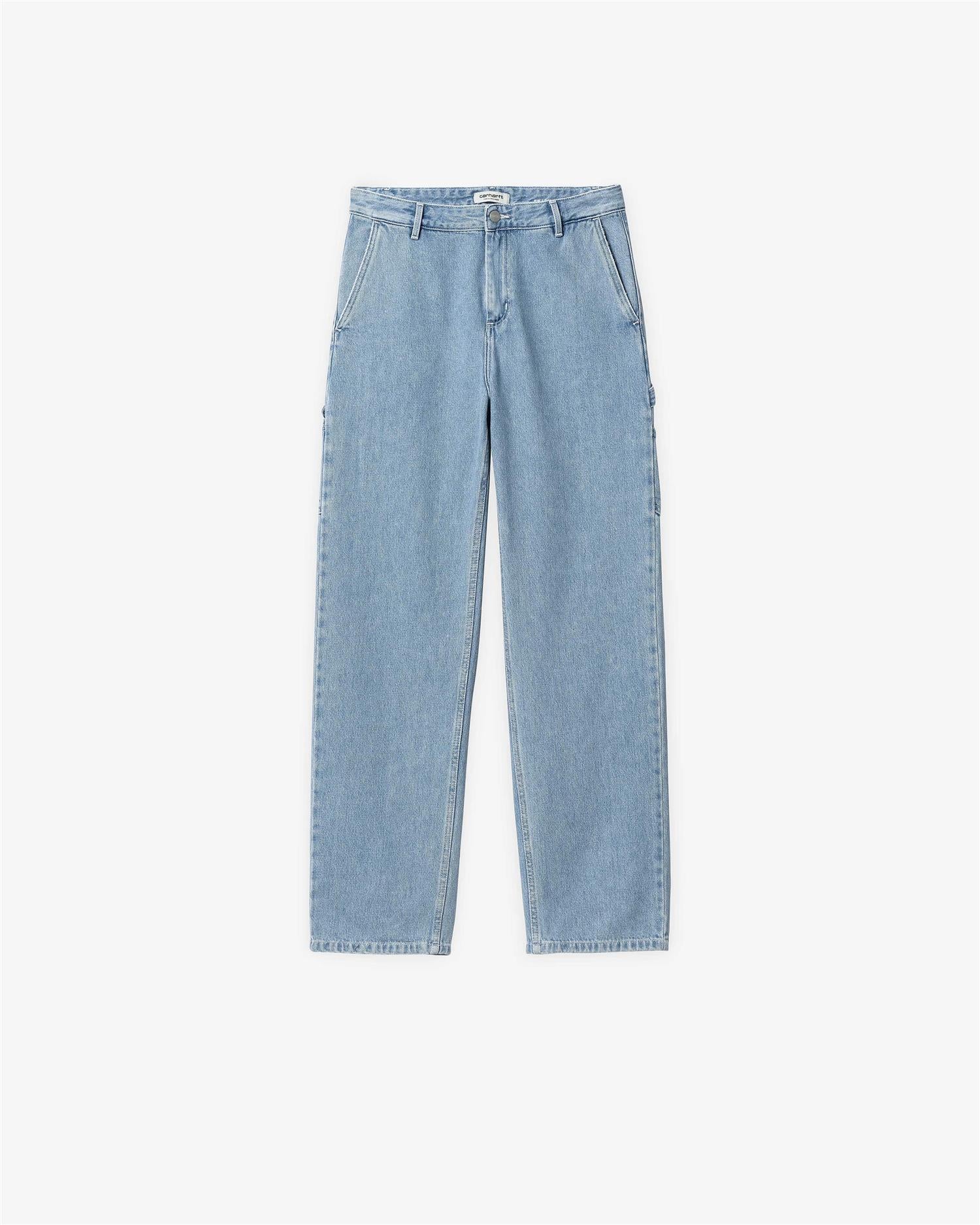 W' PIERCE PANT STRAIGHT - BLUE STONE