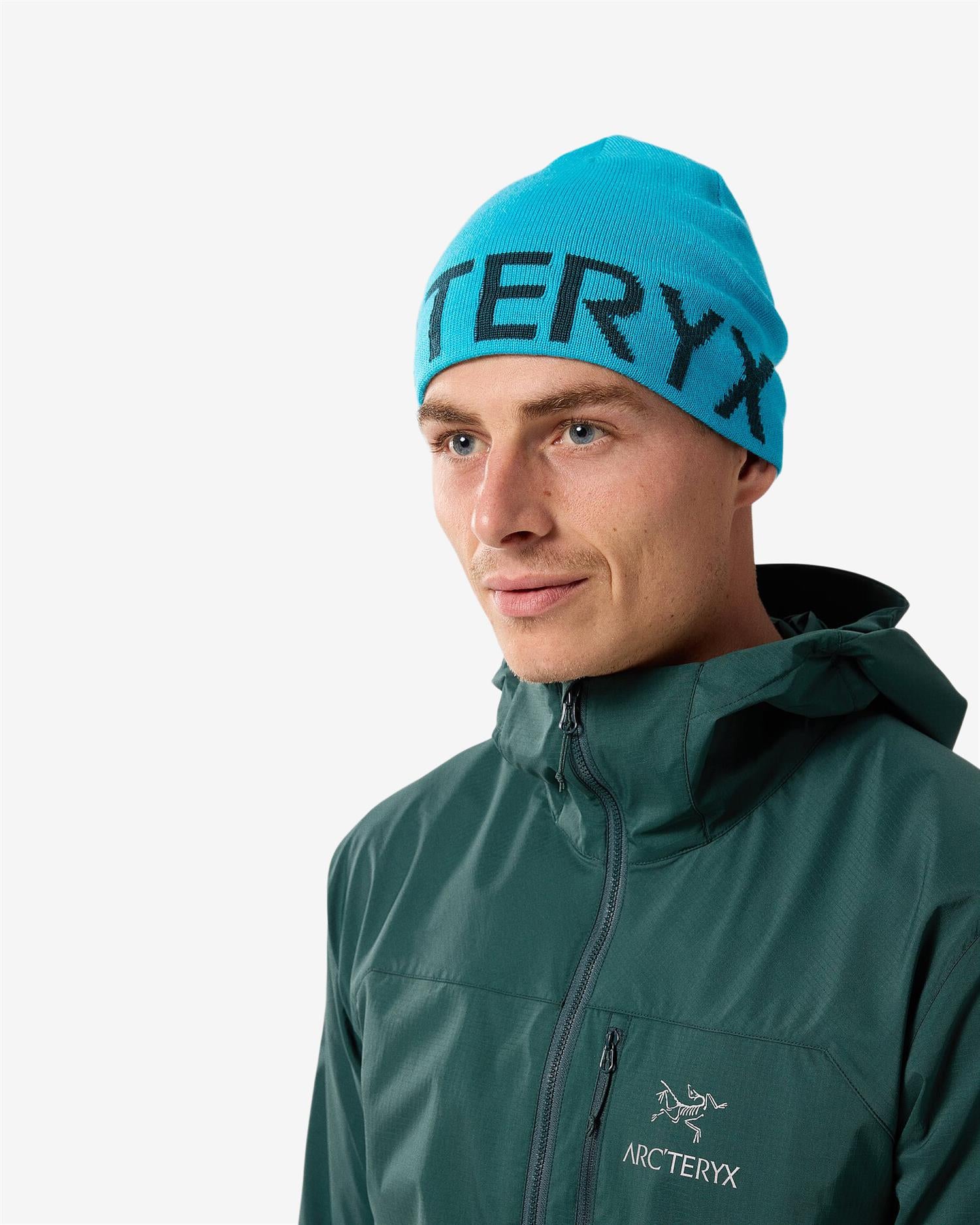 WORD HEAD TOQUE - BLUE TETRA