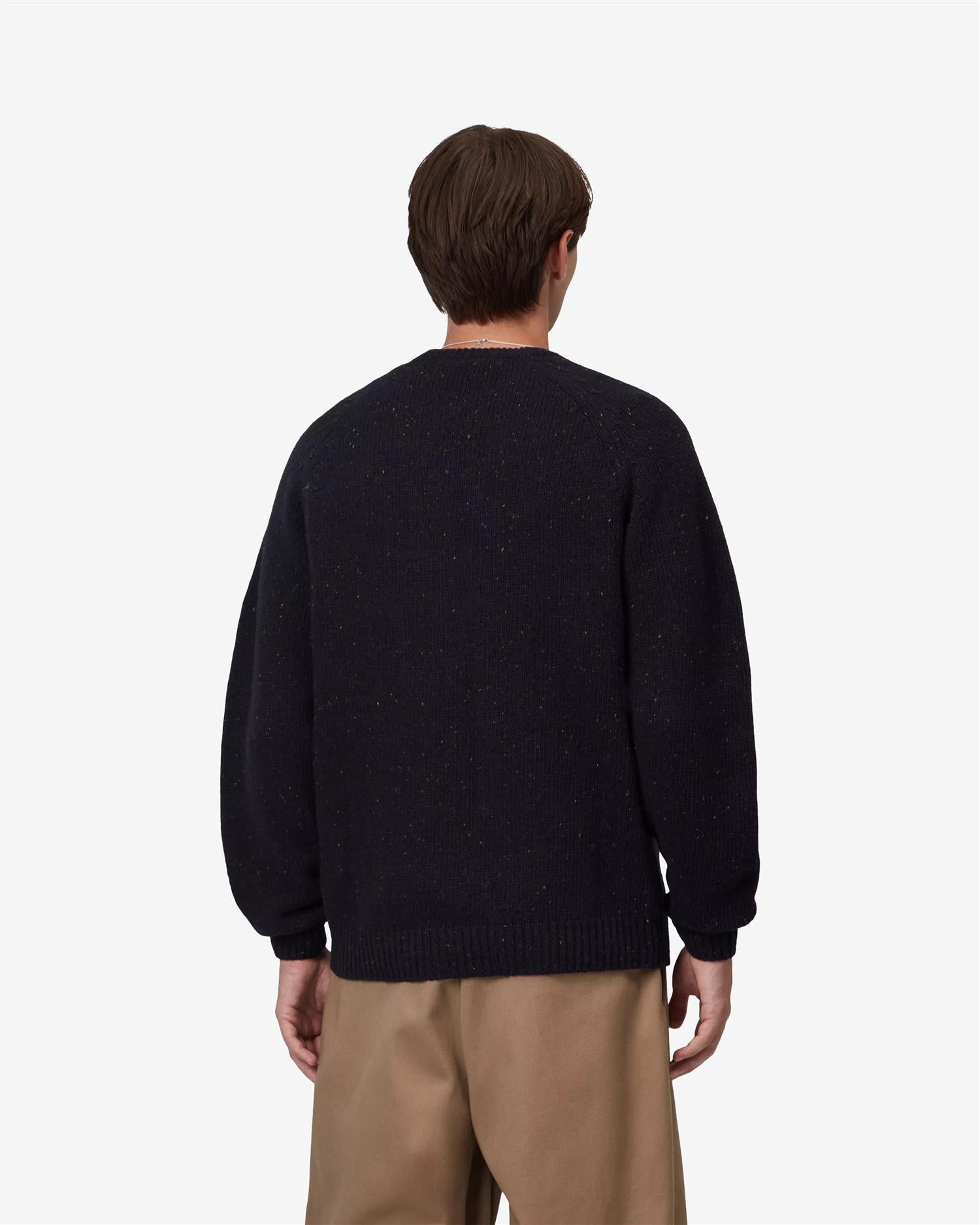 ANGLISTIC SWEATER - SPECKLED DARK NAVY