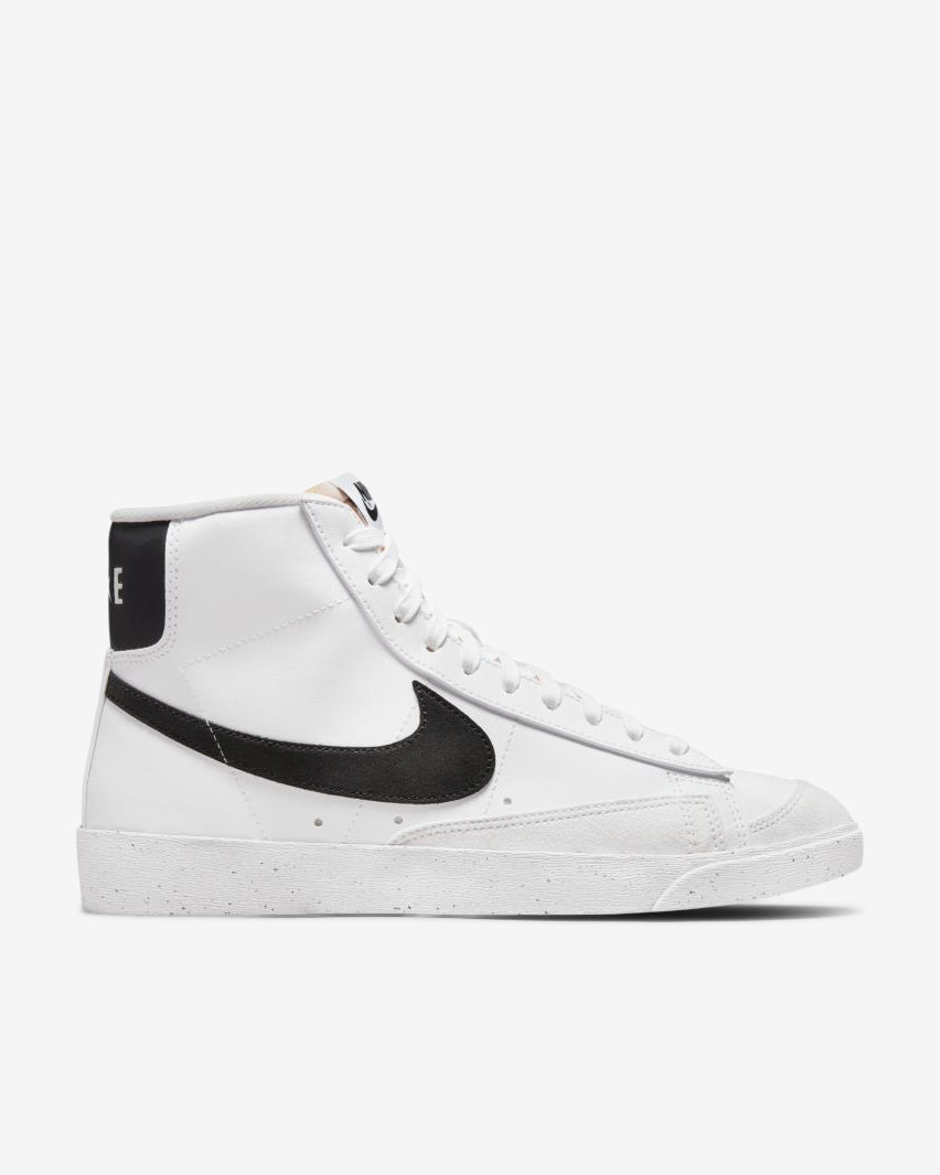 W BLAZER MID '77 NEXT NATURE - WHITE/BLACK