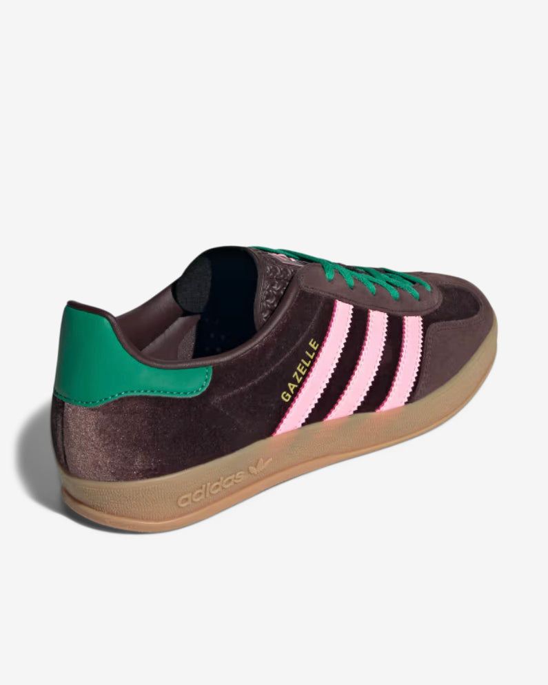 GAZELLE INDOOR W - DARK BROWN/PINK