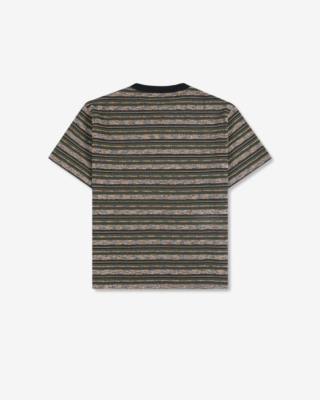 COUTURE STRIPE SHIRT - DARK OLIVE