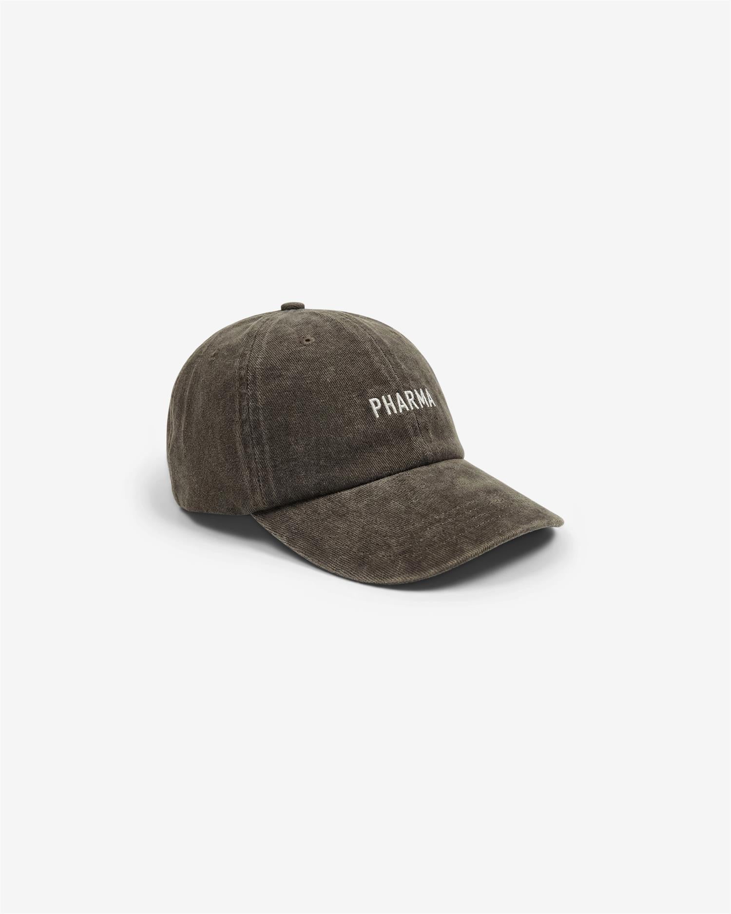 WASHED LOGO CAP - BROWN