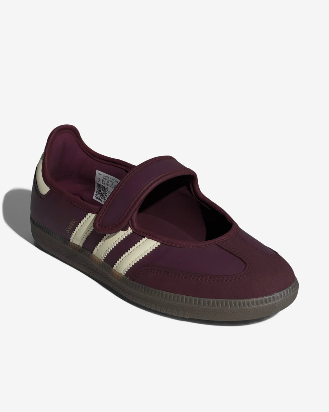 SAMBA JANE W - MAROON/CREAM WHITE