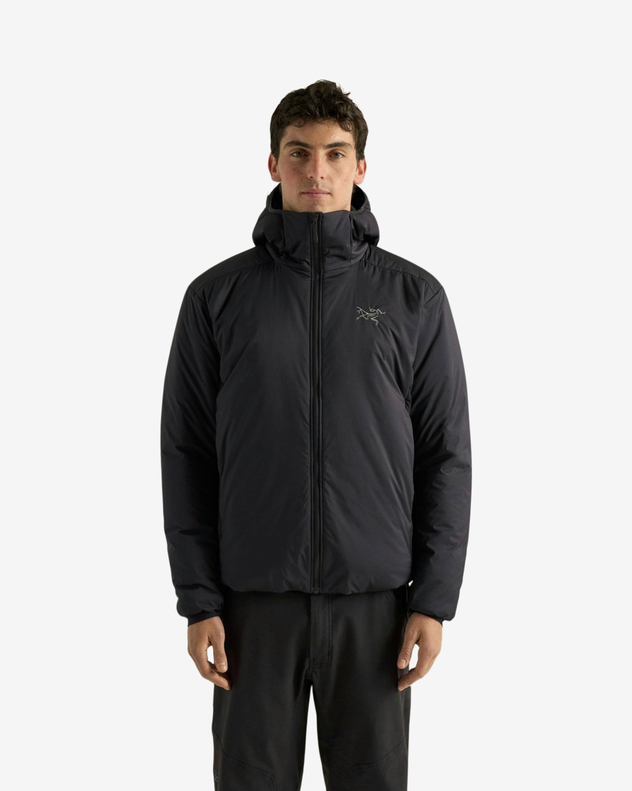 ATOM SV HOODY - BLACK