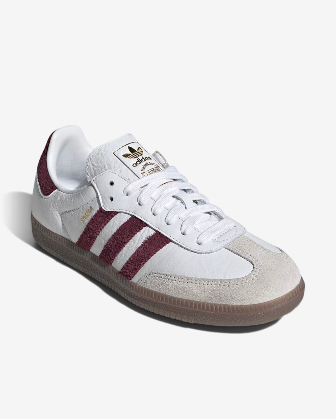 SAMBA OG W - WHITE/MAROON