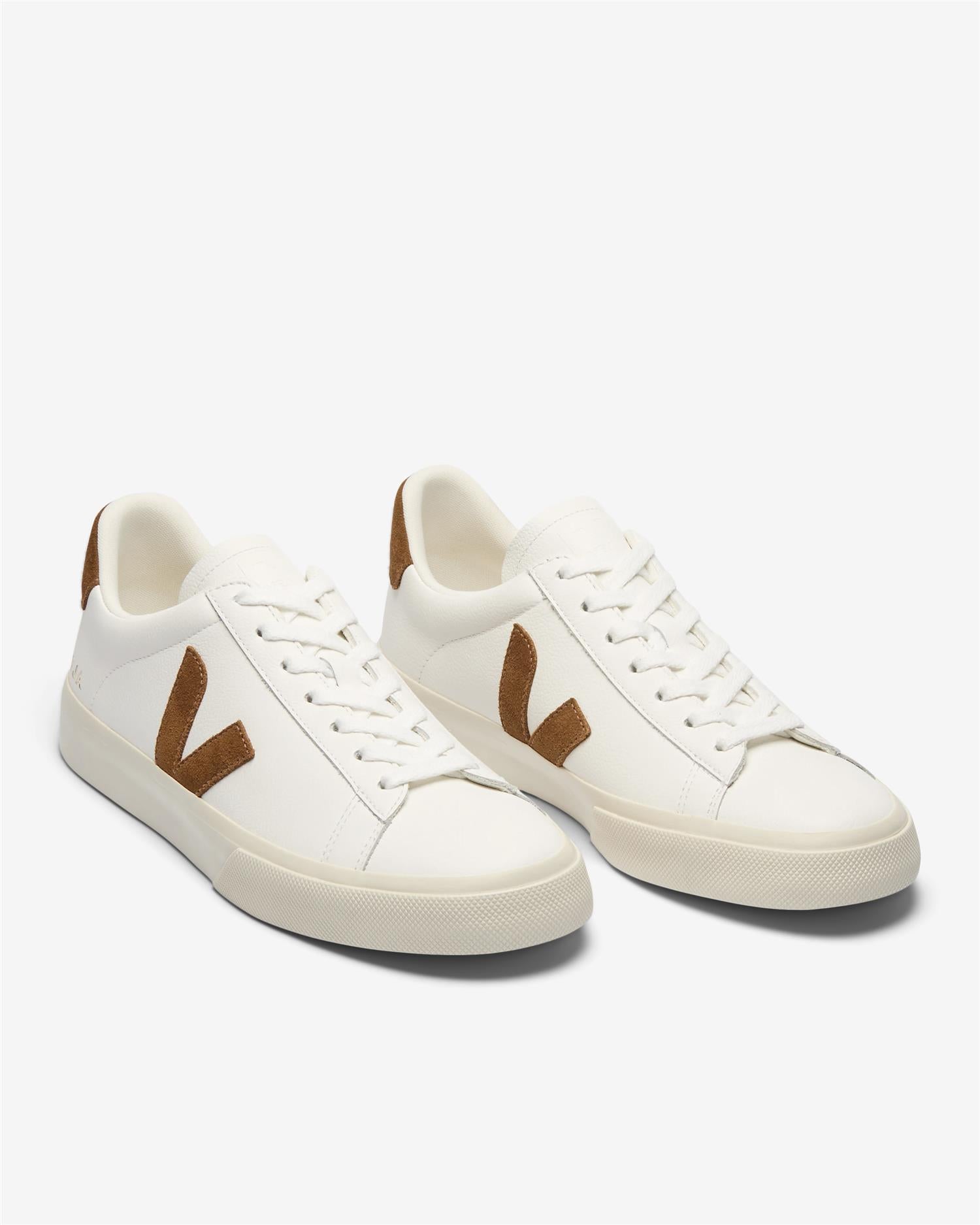 CAMPO LEATHER - WHITE/COGNAC
